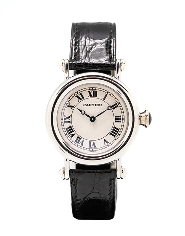 Cartier Diabolo Platinum Unisex Watch