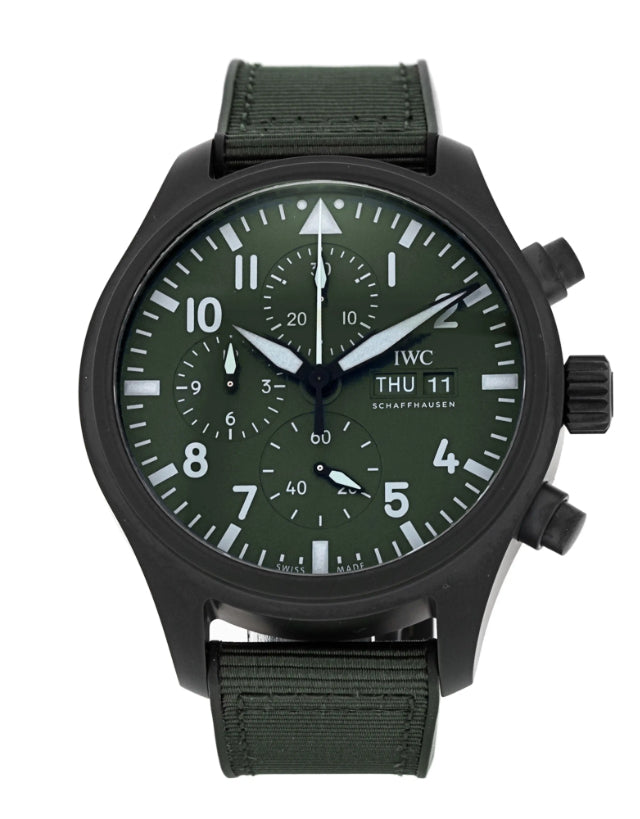 IWC Pilot’s Watch Chronograph TOP GUN Edition “Woodland” Men's Watch