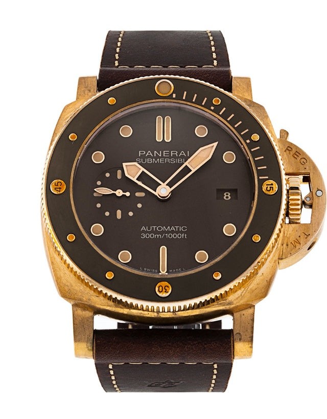 Panerai Luminor Submersible Mens Watch Luxurytime