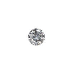 0.20 ct Round NONE certified Loose diamond, G color | I2 clarity  | F cut