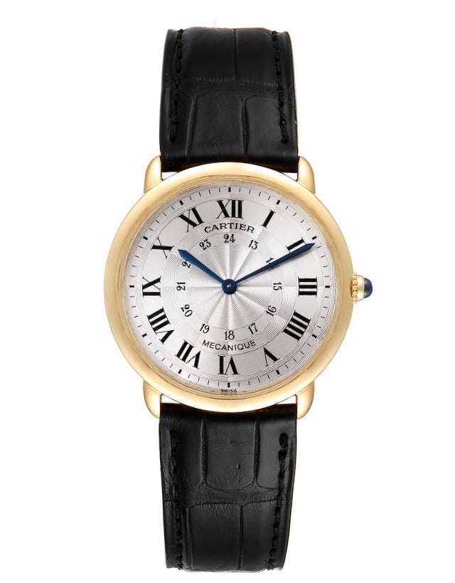 Cartier Ronde Louis Privee Collection Yellow Gold Unisex Watch