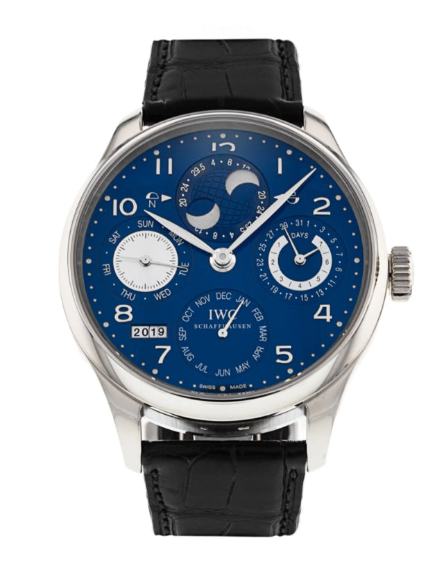 IWC Portuguese Perpetual Calendar Mens Watch